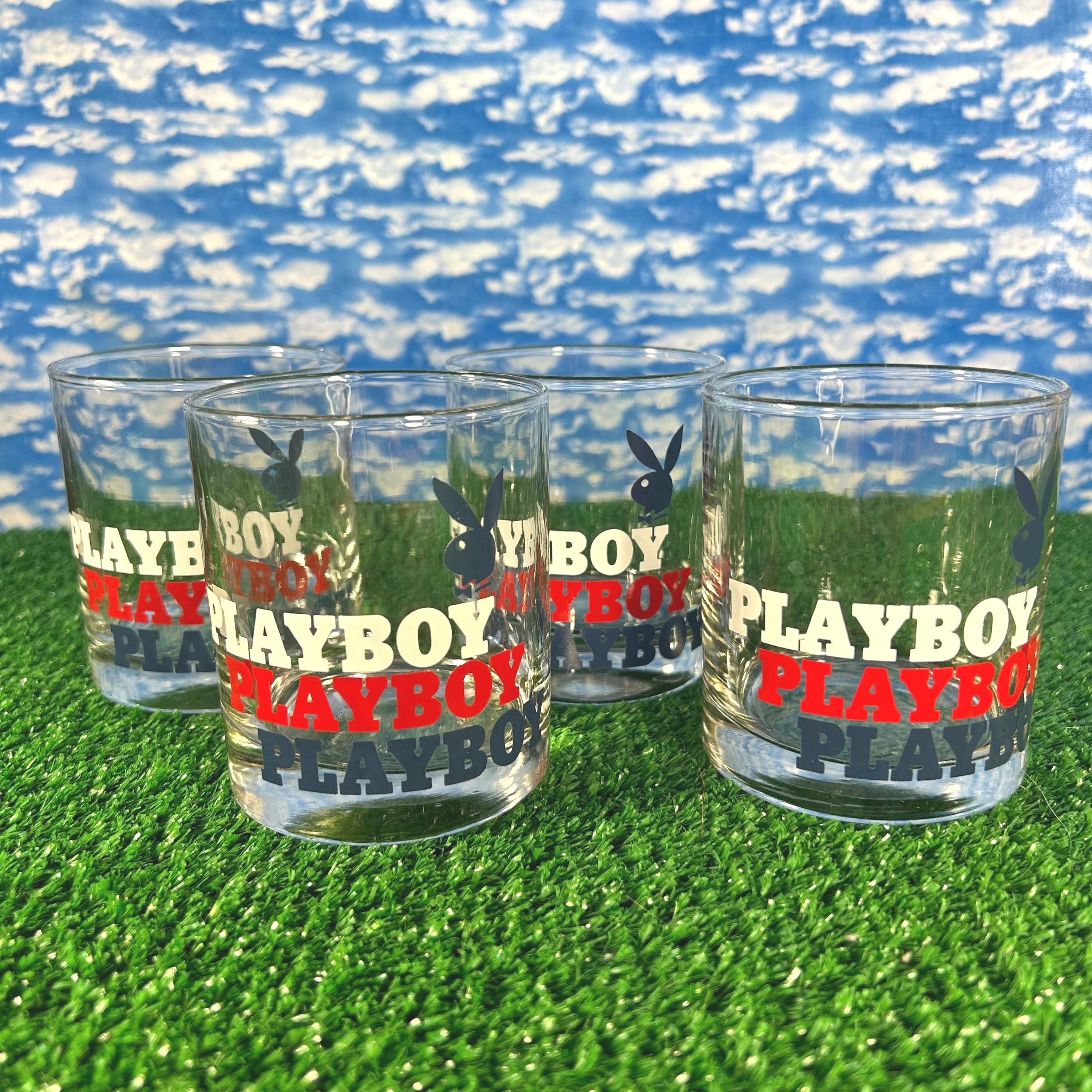 Playboy Drinking Glass Set - Etsy