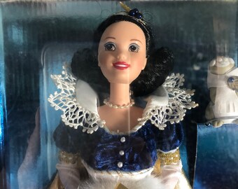 Barbie 19898 Snow White 3rd Holiday Princess Doll - Etsy