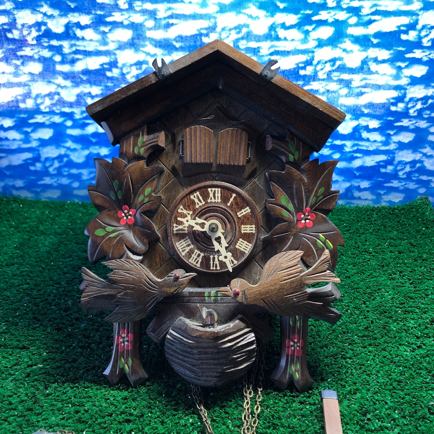 Vintage LADOR Swiss Cuckoo Clock Etsy