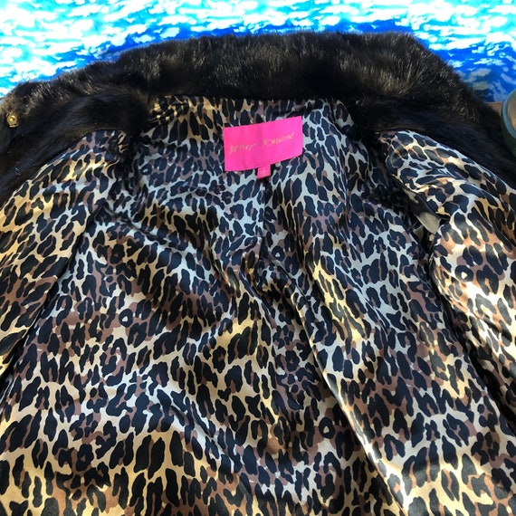 Vintage Betsey Johnson Faux Fur Jacket - Etsy