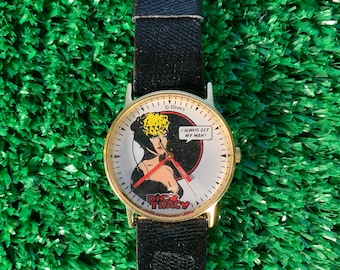 Disney Dick Tracy Timex Watch Featuring Madonna / 1990 Mint / I 