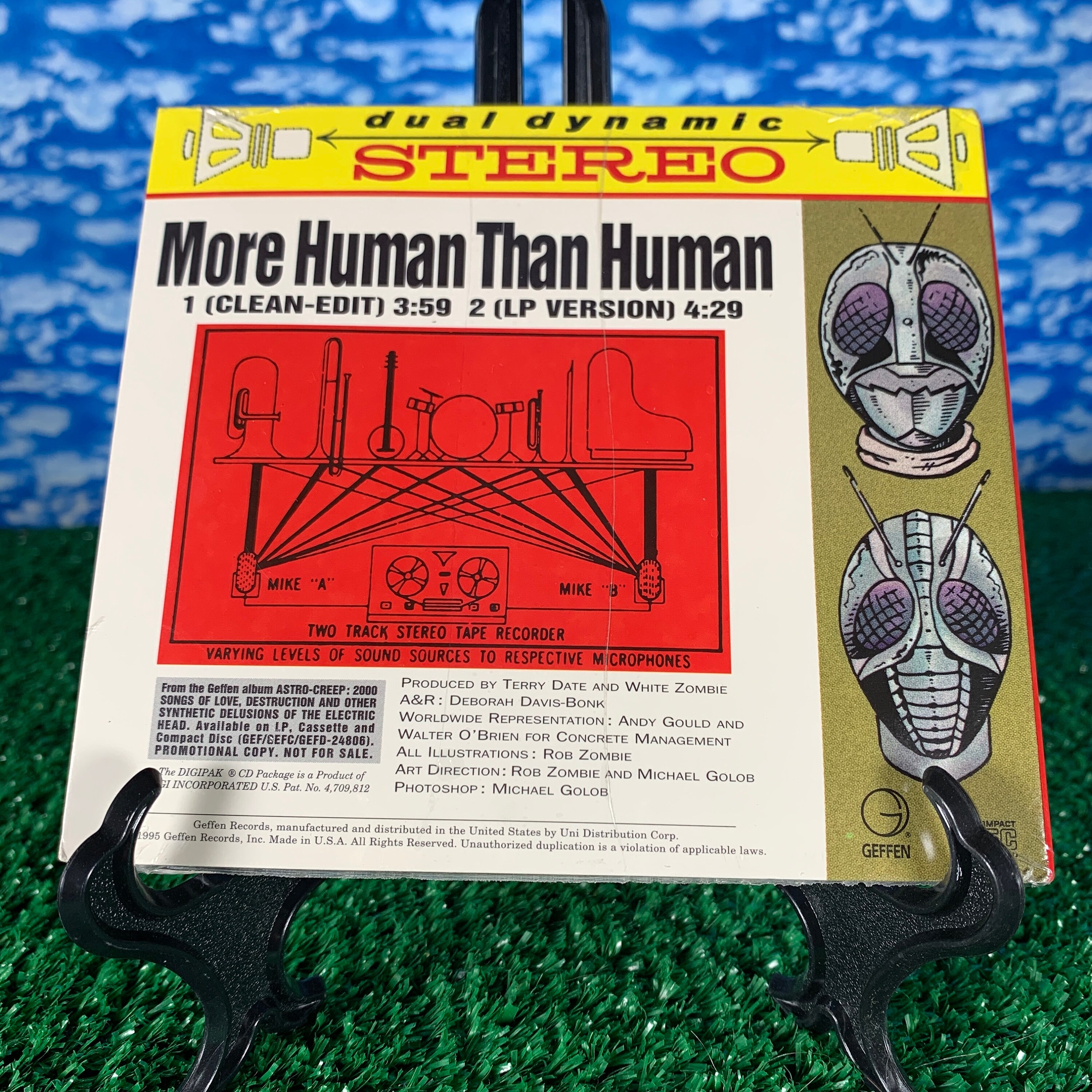 Sealed Promo White Zombie More Human Than Human CD - Etsy