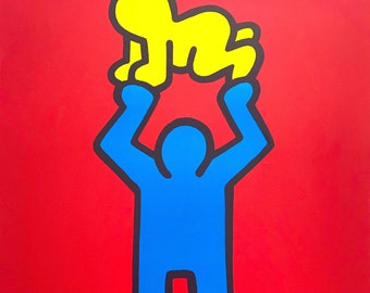 Original Keith Haring Lithograph