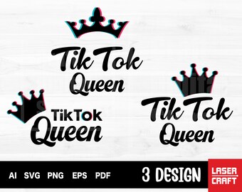 Download Tiktok Queen Svg Etsy