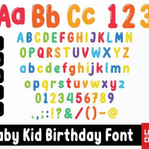 cocomelon inspired font alphabet numbers svg kids birthday etsy