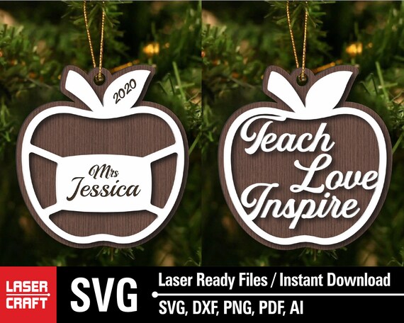 Download 2020 Teacher Ornament Svg2020 Ornament Svg Covid2020 Svg Etsy