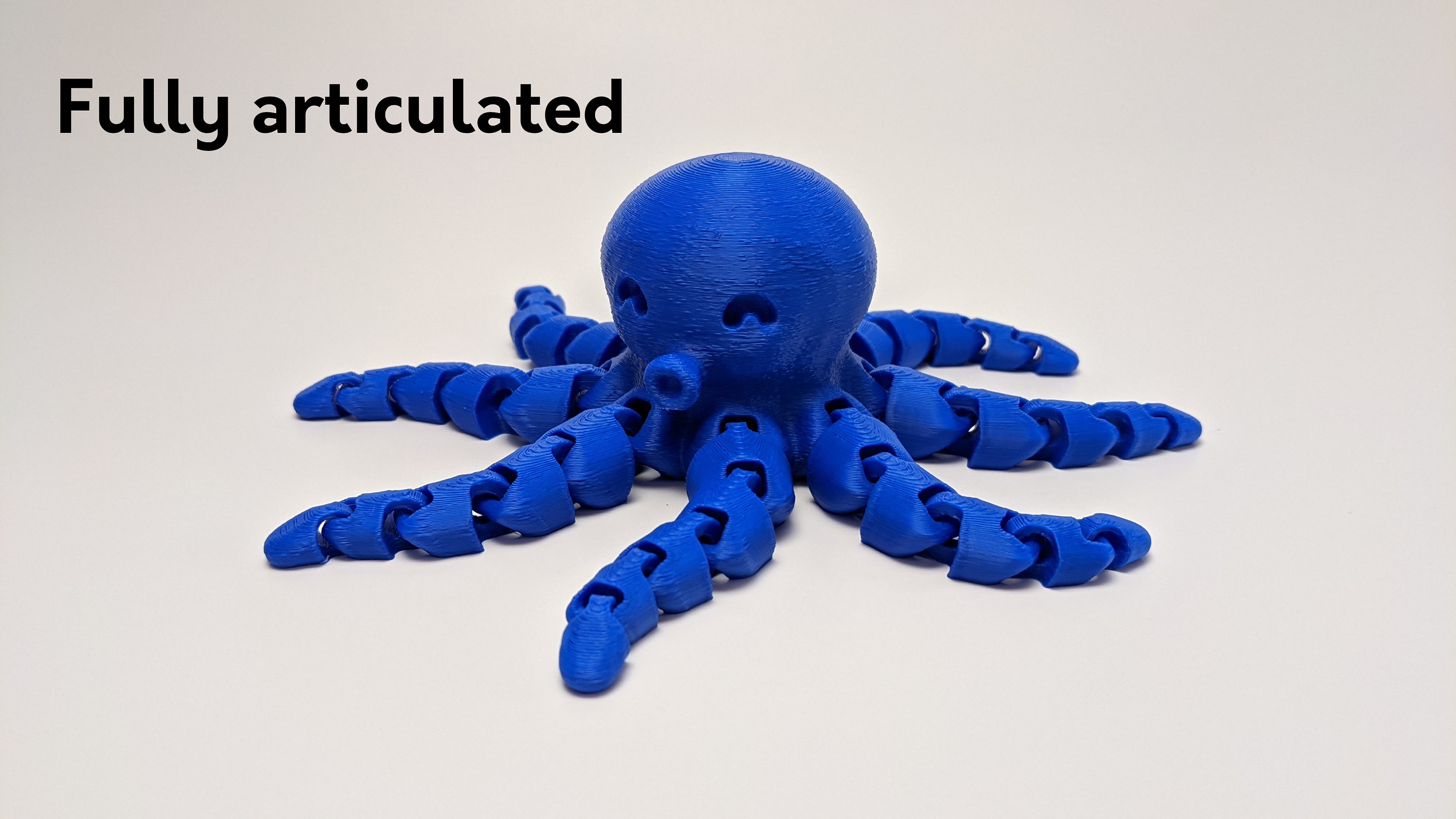 Giant 3D Printed Articulated Octopus Etsy