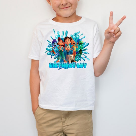 Disover Luca Birthday Boy Shirts | Boy Birthday | Family Matching Shirts | Birthday 2022 Shirts | Custom Bday Shirts