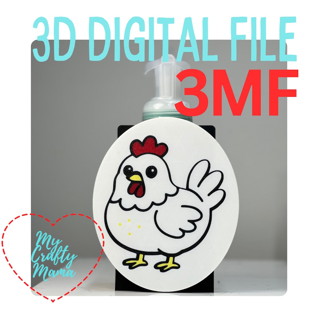 Clip on Chicken 3MF File – Soap Cover - Pencil Cup - Etsy