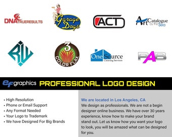 Professional Logo Design, Custom Logo Design, Logo Design Branding