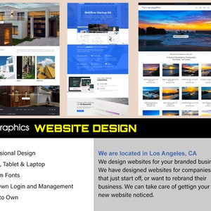 Custom Website Design Webflow Web Design image 1