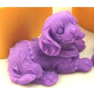 3D Lovely Dog Soap Mold Flexible Mold Silicone Mold For Handmade Soap Candle Candy Cake Mold R0550