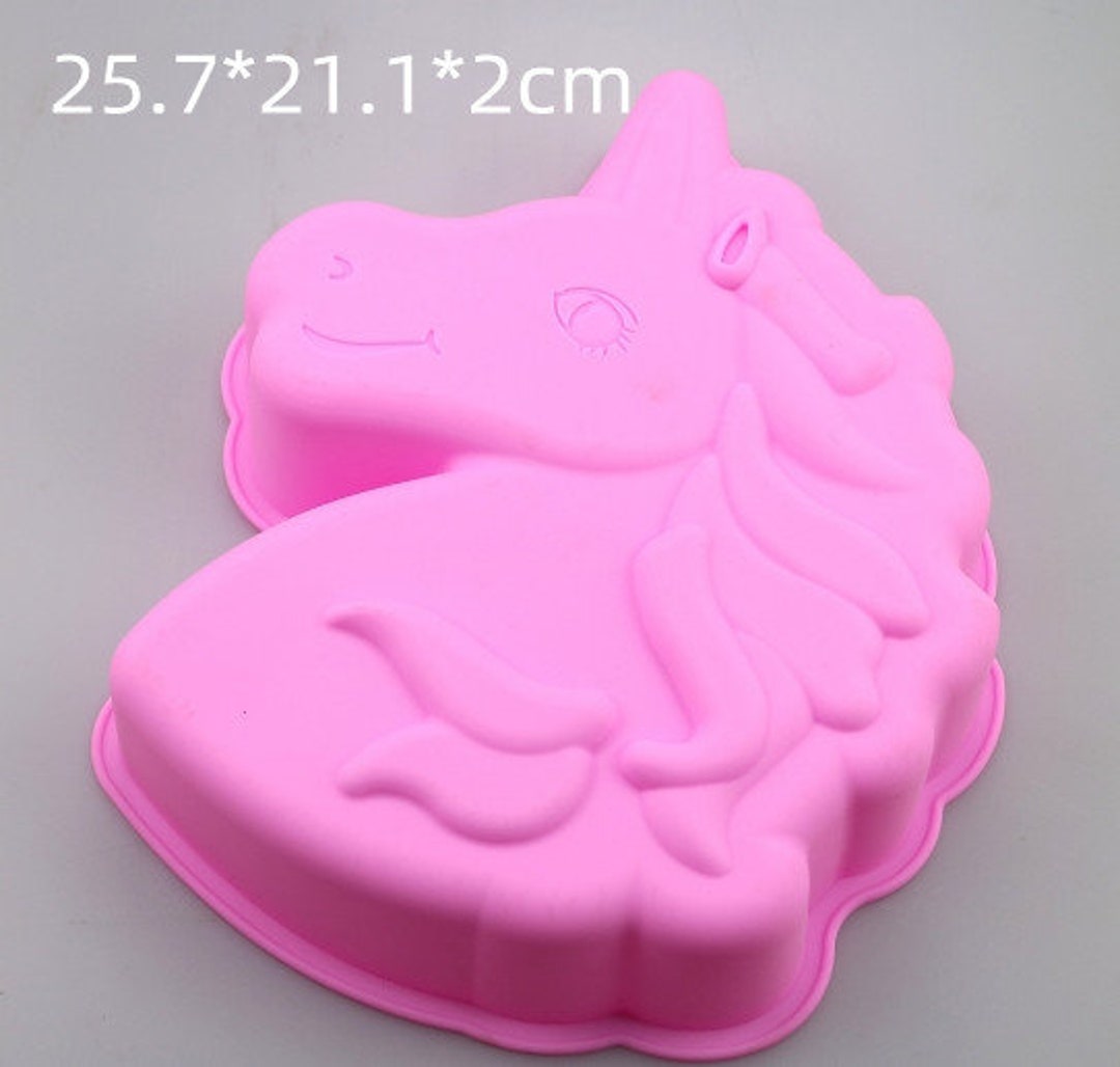 1cavity Big Horse Cake Mold Flexible Silicone Soap Mold Soap Etsy