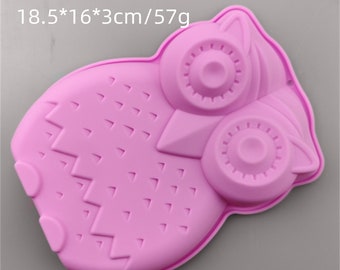Eulen Kuchenform Schokoladenform, Kuchenform Silikon, lebemittel, Bastelbedarf,