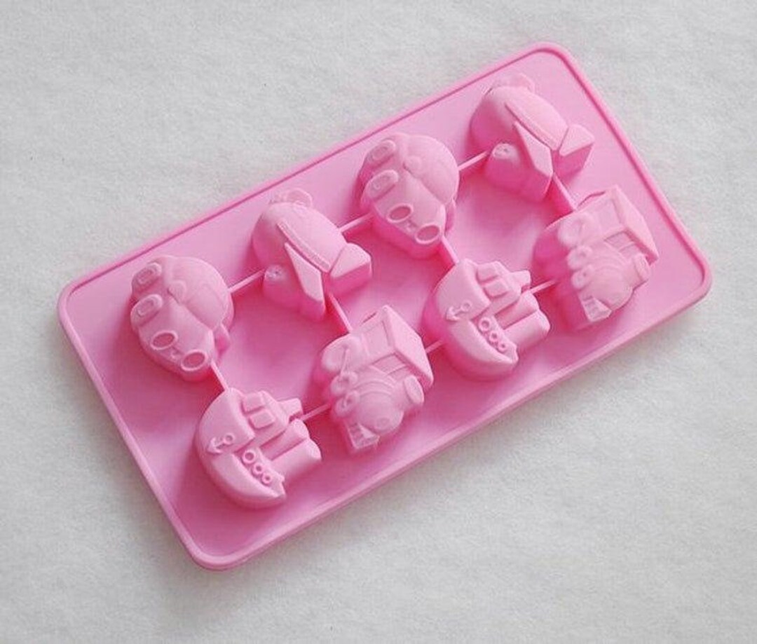 8cavity Vehicle Car Cake Mold Flexible Silicone Choclate Mold Etsy