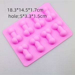 8-cavity fun chocolate mold silicone cake mold ice cube ice cube mold expression graffiti
