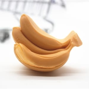 1 cavity Banana soap mold,Silicone cake mold  Jelly pudding baking tools pudding mold,crafts  supplies,