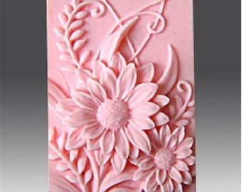 Flower Soap Mold Flexible mold Silicone Mold Candle mold Candy Cake mold sapone making bath bomb mold mould Classical architecture