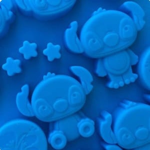 stitch Cake Mold Flexible Silicone Mould For Ice lattice ice tray