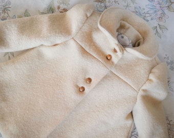 Vintage Wool Coat Eco-friendly Made to Order
