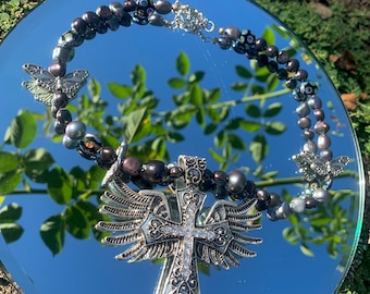 gothic cross necklace