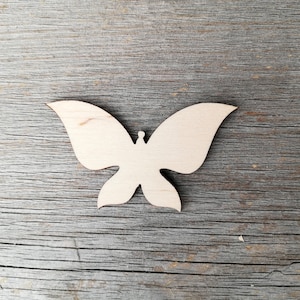 Butterfly wooden laser cut shapes blanks for DIY projects, unpainted, wooden shape, Wall decor, Craft Supply DIY, not painted, 0000191