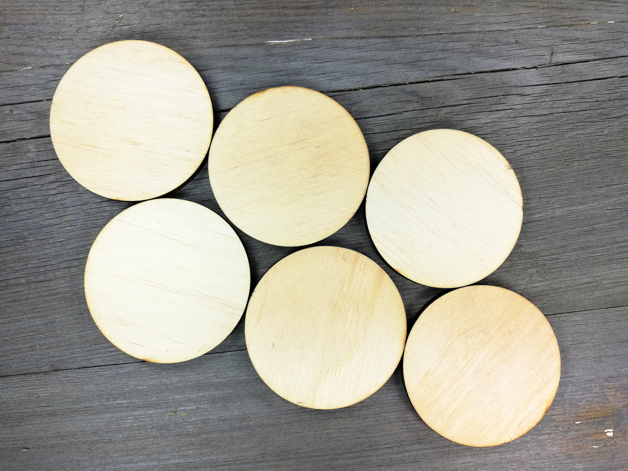 Circle Wooden Shape, Geometric Shapes, Round Wooden Cutouts, Laser Cut ...