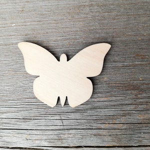 Holz Schmetterling unfertige Formen Ornament, Laser Cut Holzformen, Handwerk Versorgung DIY, nicht lackiert, 0000182