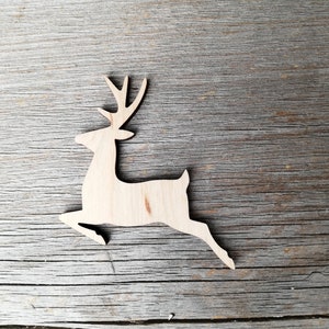 Wanddekoration fürs Kinderzimmer, Hirsch mit Geweih, Wanddekoration für Spielzimmer, Wanddeko Weihnachten, Hirsch mit Geweih