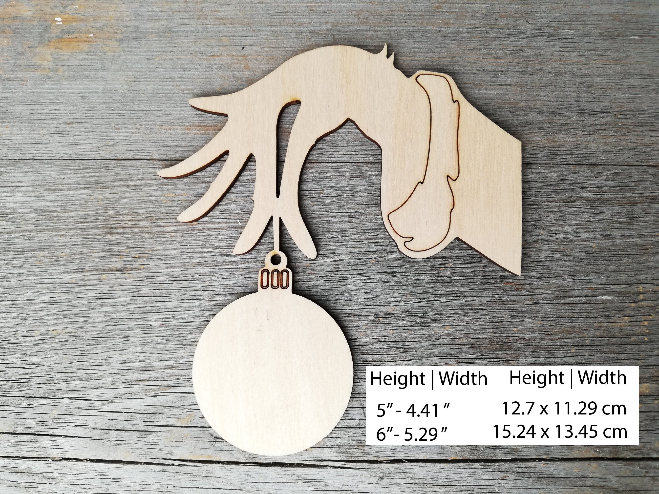 Santa Claus - Laser Cut Out Unfinished Wood Craft Shape XMS265 Santa Claus - Laser Cut Out Unfinished Wood Craft Shape XMS265
