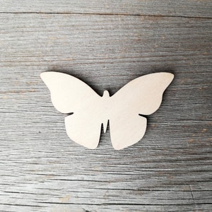 Wooden Butterfly laser cut shapes blanks for DIY projects, unpainted, wooden shape, Wall decor, Craft Supply DIY, not painted, 0000196