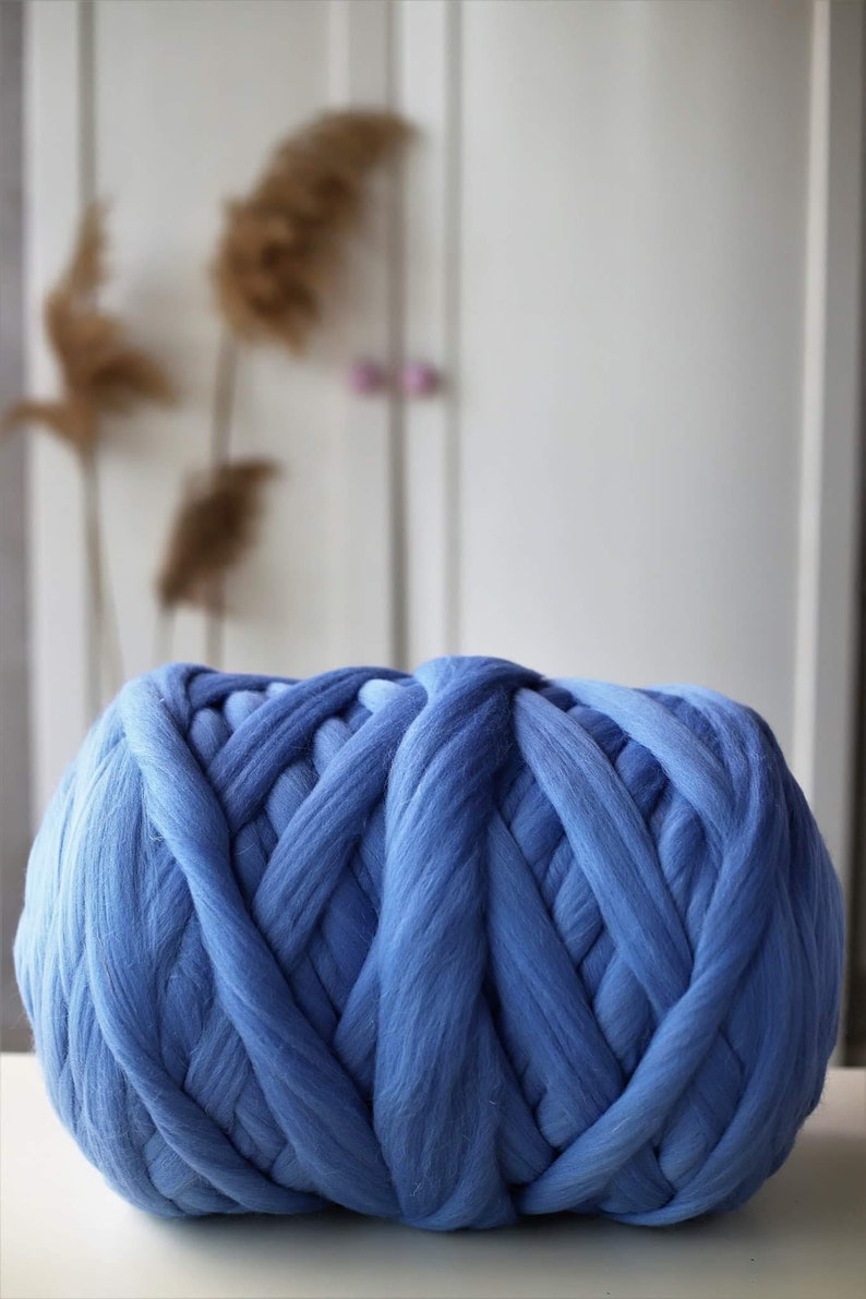 Wool Giant Yarn Chunky Yarn Arm Knitting Merino Yarn Etsy