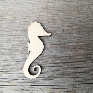 Seahorse - Laser Cut Out Unfinished Wood Craft Shape SEA114 Seahorse - Laser Cut Out Unfinished Wood Craft Shape SEA114