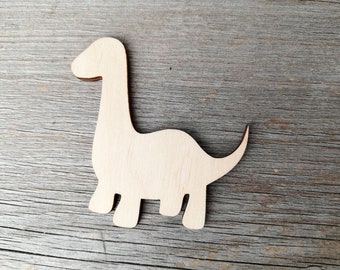 Dino Wooden shape Dinosaur unpainted Playroom wall decoration Bedroom unfinished laser cut blanks for DIY projects Craft Supply 000255