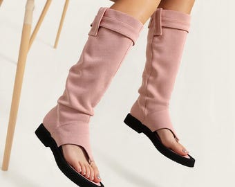 Pink Western Cowboy Boots,Cowboy Western Leather Boots Women,Western Style Boots,Embroidered Cowgirl Boot,Cowboy Boots Women