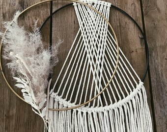 Makramee Wandbehang | Traumfänger | Boho | Macrame