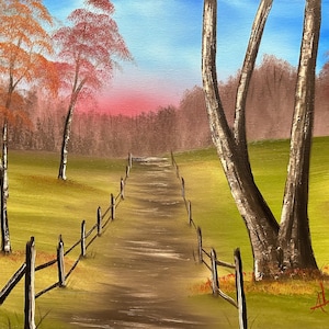 Original Oil Painting | Old Missouri Woods | 16 x 20 Stretched Canvas | Landscape Art | Great for Gifts | Large Landscape Painting
