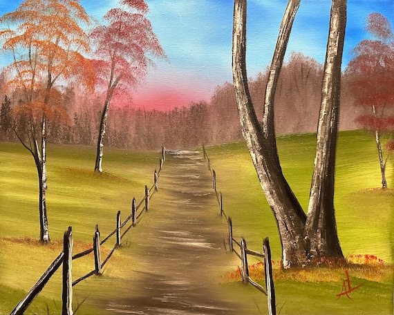 Original Oil Painting | Old Missouri Woods | 16 x 20 Stretched Canvas | Landscape Art | Great for Gifts | Large Landscape Painting