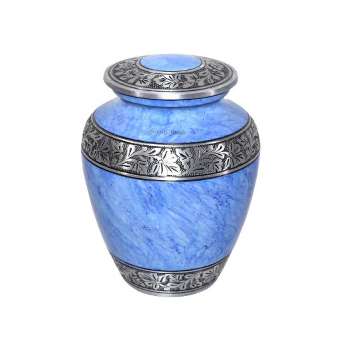 Adult Urn Blue Marble Cremation Urn for Human Ashes Adult Etsy