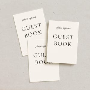 Placa de livro de visitas Old Money, decoração elegante e moderna para recepção, cartão de mesa de casamento minimalista simples, artigos de papelaria para casamento