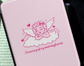 Funda Kindle "Soñando con mis novios literarios" - Paperwhite, 12 colores