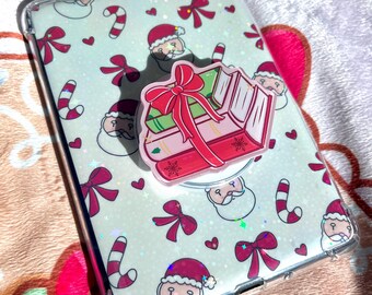 Magnetic Christmas Books Kindle Grip-Phone Grip