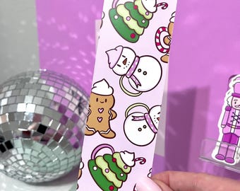 Christmas Mugs Bookmark-Bookish gift