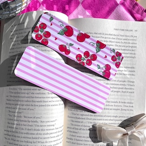 Tomato Girl Spring Bookmark-Bookish gift