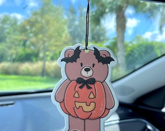 Halloween Bear Car Air Freshener