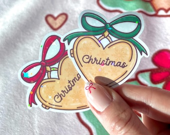 Christmas Locket Vinyl Sticker