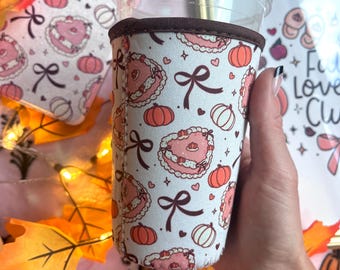 Pumpkin Cake Iced Coffee Sleeve
