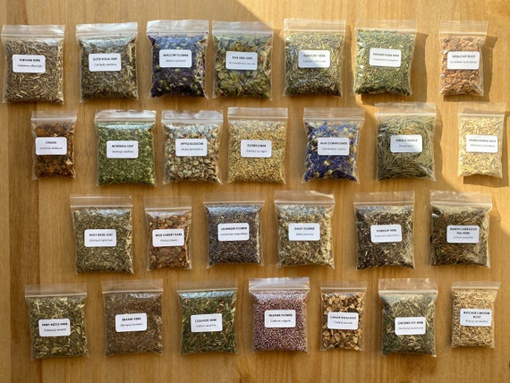 Dried Herbs Witchcraft Supplies  Dried Flowers Herbs Witchcraft - 30 Herbs  Kit Dried - Aliexpress