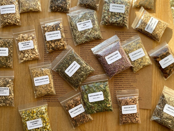 Dried Herbs Witchcraft Supplies  Dried Flowers Herbs Witchcraft - 30 Herbs  Kit Dried - Aliexpress