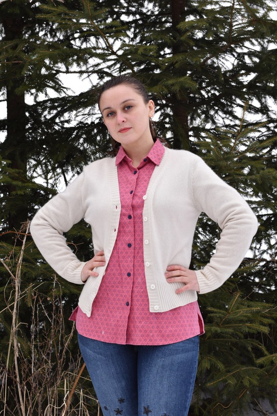 Color Cardigan Cashmere Silk 